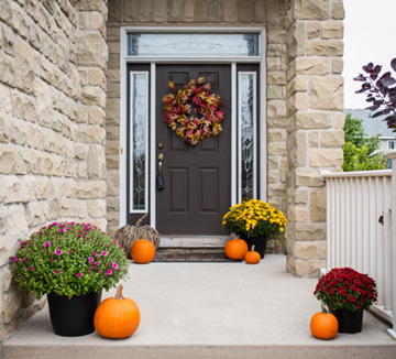 Budget Curb Appeal For Fall